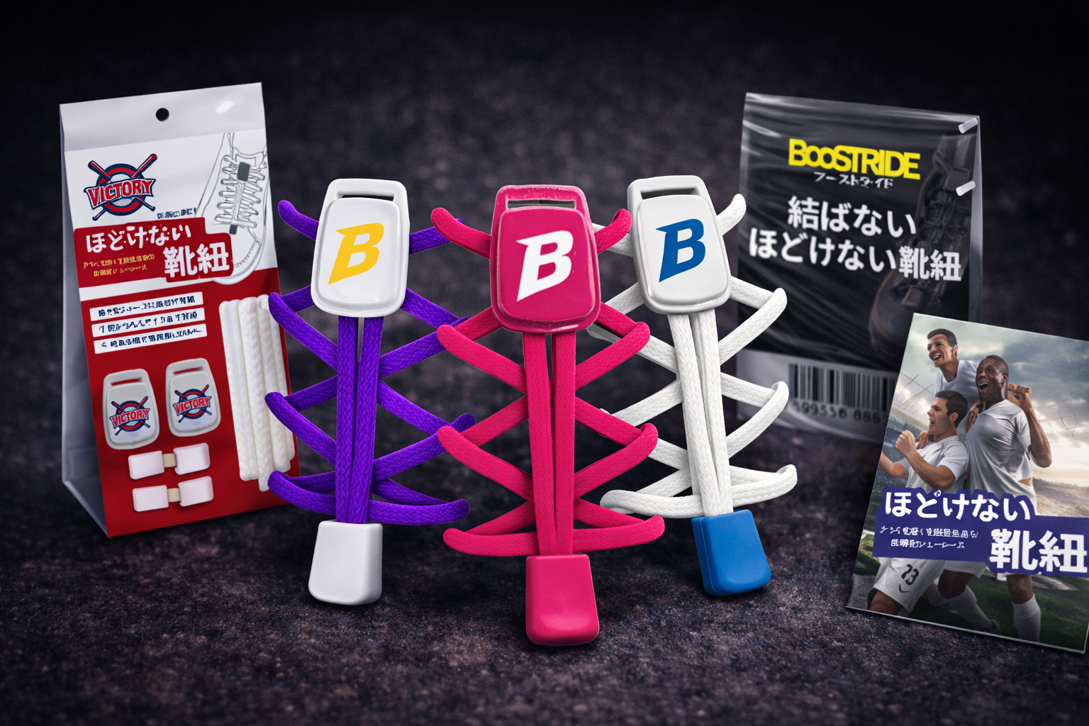 BOOSTRIDE ほどけない靴紐 OEM